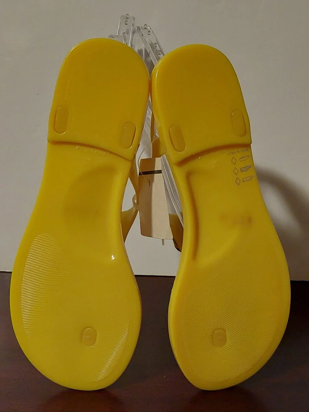 Philipp Plein Skull I Kiss You JellyRubber Sandal Size 7M ( NEW)T-strap...